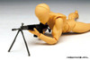  Platz 1/12 Realistic Weapon Series Realistic Rifle (3 Types) Plastic Model 