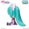 Sega Hatsune Miku x Fashionable Witch Love And Berry Fuwapuchi Deformed Figure Kirarin Purple