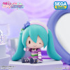 Sega Hatsune Miku x Fashionable Witch Love And Berry Fuwapuchi Deformed Figure Kirarin Purple