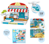 Toys Onda Sanrio Connected Shopping Street Block Cinnamoroll's Bayside Cafe Puzzle