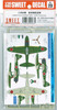 Sweet Decal No.23 A6M2-N Type 2 Floatplane Fighter Sasebo Flying Group 1/144 Kit