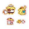 Sanrio PomPom Purin Summer Sticker PVC CPP Case Included Suitable for ages 3 and up.