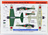 Sweet Decal No.36 Zero Fighter A6M2b Model 21 381 Flying Group 1/144 Scale Kit