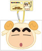 T's Factory Shinchan Carabiner Attached Plush Fastener Mascot Transformation Sheep