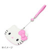 Sanrio Other Pass Case (I Love Hello Kitty) Black PU Leather Polyester