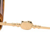 Sanrio Hello Kitty Sunglasses Brown Lens: Plastic (Coating) Frame: Plastic (Paint) Temple: Nickel Alloy (Plating) UV Cut