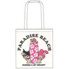 Sanrio Happy Beach Day A4 Tote Bag My Melody & Kuromi