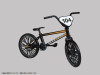  DIG Sports BMX Race Black 1/12 Plastic Model 