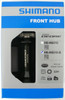 Shimano (Cycling) DEORE HB-M6010-B Black 32H Front Hub (OLD 110mm) EHBM6010BBX