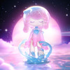 POP-MART Azura White Night Galaxy Figure (SINGLE RANDOM)