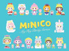  POP-MART Minico Toy Party Series Figures (12 BOX RANDOM) 