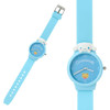 Sanrio Cinnamoroll Mascot Watch LCD protection film and back cover protection film. Case: PS, ABS