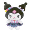 Nakajima Sanrio Plush S Gingham Denim Kuromi