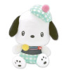 Nakajima Sanrio Plush S Gingham Denim Pochacco