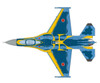 Platz 1/144 Japan Air Self-Defense Force F-2A 3rd Air Wing 50th Anniversary Painting Machine Plastic Model