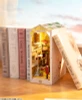 ROBOTIME DIY Book Nook Sunshine Town Wooden Handmade Kit (2246 Pieces)