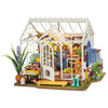 ROBOTIME DIY Miniature House Dream Garden House Handmade Kit (240 Pieces)