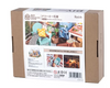 ROBOTIME DIY Miniature House Dream Garden House Handmade Kit (240 Pieces)
