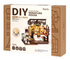 ROBOTIME DIY Miniature House No.17 Cafe Handmade Kit (183 Pieces)