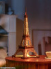 ROBOTIME DIY Wood Puzzle Eiffel Tower At Night (164 Pieces)