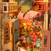 ROBOTIME DIY Miniature Kit Floral Corner (164 Pieces)