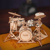 ROBOTIME DIY Miniature Kit Drum Kit (246 Pieces)