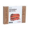 ROBOTIME DIY Miniature Kit London Tour Bus (255 Pieces)