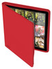 Ultimate Guard QuadRow 24-Pocket ZipFolio XenoSkin Red.