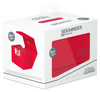 Ultimate Guard Sidewinder 80+ Xenoskin Monocolor Red