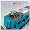 Takara Tomy Plarail 201 Commuter Train JR West Sky Blue (Plarail Real Class Series)