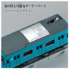 Takara Tomy Plarail 201 Commuter Train JR West Sky Blue (Plarail Real Class Series)