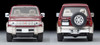 Takara Tomy Tomica Limited Vintage Neo LV-N206b Mitsubishi Pajero Mid Roof Wide VR (Red/Beige) 1996 Model