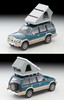 Takara Tomy Tomica Limited Vintage Neo LV-N206c Mitsubishi Pajero Mid Roof Wide VR Option Parts Vehicle (Green/Beige) 1991 Model with Tent