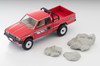 Takara Tomy Tomica Limited Vintage Neo LV-N320b Datsun Truck 4WD King Cab AD (Red)