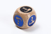 Toyger Coin Dice Wooden Set Of 4 For Use As A Replacement For Coin Toss In TCG Card Games