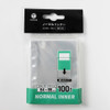 Toyger Normal Inner [Ultra Snug Fit to Protect Cards Inner Sleeve] Pack of 100 (Vertical Entry)