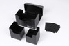 Toyger Dual Deck Case [Versatile Large Capacity Deck Case with Nested Design] Includes Two Separators (Black)