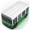 Takara Tomy Tomica Plarail Block Route Bus