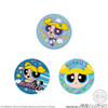  Bandai Candy The Powerpuff Girls Embroidered Can Badge Collection Biscuit 12 pcs/BOX 