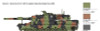 Platz Italeri 1/35 NATO Forces Leopard 2A4 Plastic Model 