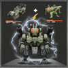 52Toys Beastbox-Mega Series BMM-02 Mechabeast Zombietrack, Transformable Robot Combined Figure, Three-Stage Transformation, Customizable, Transforming