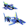 Beastbox 52Toys Beastdrive BD-02 Hydro Bullet Shark Transforming Toy Transforms From Mecha Shark To Fighter Jet Assembly Required Pre-Painted Highly A