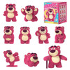 52Toys Blindbox Lotso It's Me Series 2 Blind Box Trading Figure Collection Figure Movie Toy Story 3 Collaboration Goods Lotso Hugging Bear Toy Flocked