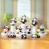 52Toys Blindbox Panda Roll Ballet Performance Series Blind Box Trading Figure Flocked Panda Figure Collection Figure Painted Gachapon Desktop Decorati