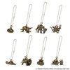  Square Enix Dragon Quest Monster Metal Charm Collection 8Pack BOX 