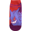 Pokemon Center Original Character Socks Gengar Bicolor Ladies (23-25cm)