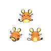 Pokemon Center Original Mobile Sticker Dedenne 951G