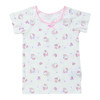 Sanrio Hello Kitty Kids Short-Sleeve Undershirt 2-Piece Set Includes Name Tag Inside