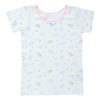 Sanrio Cinnamoroll Kids Short Sleeve Undershirt 2-Piece Set 100% Cotton With Name Tag