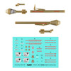 Takara Tomy Little Armory 1/12 Panzerfaust 60/100 Type  Plastic Model